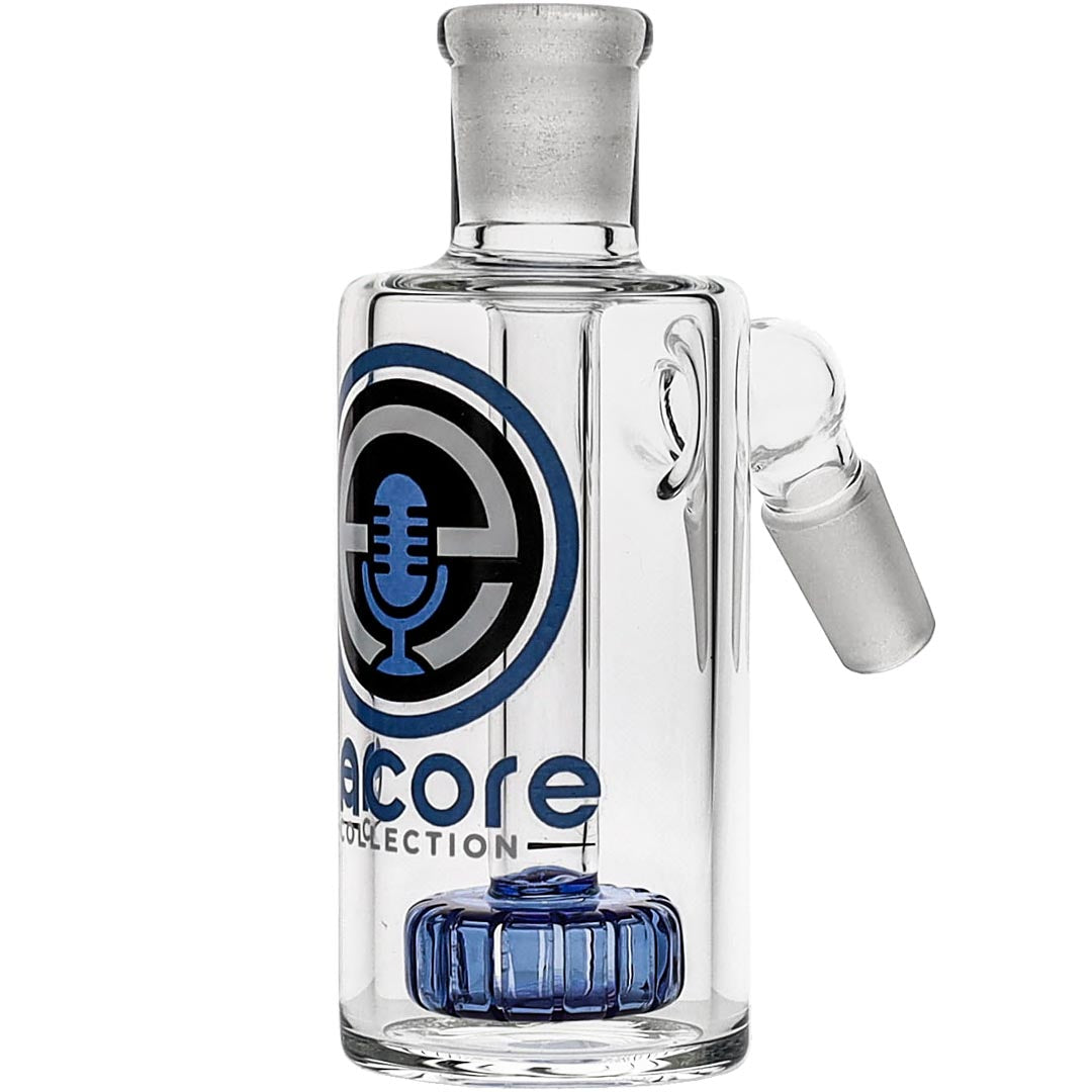 Encore Glass 45º Showerhead Ash Catcher in C Blue
