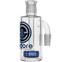 Encore Glass 90º 14mm Showerhead Ash Catcher in C Blue