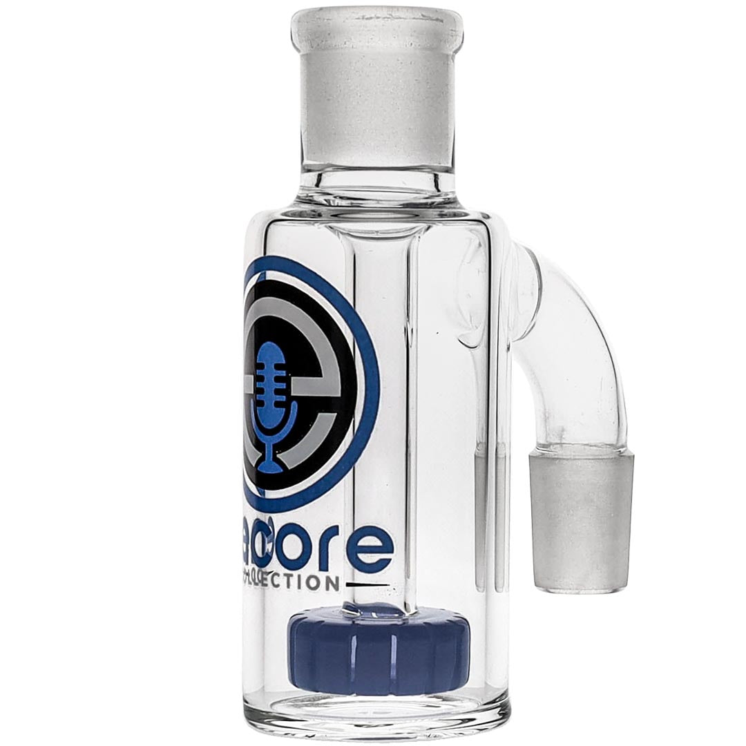 Encore 90º 18mm Showerhead Ash Catcher in Jade Blue