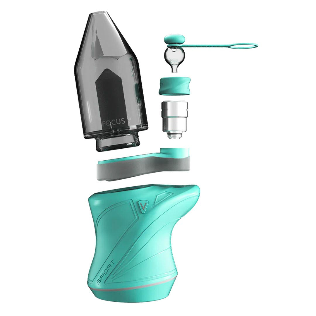 Focus V Carta Sport Electric Dab Rig Teal Apart