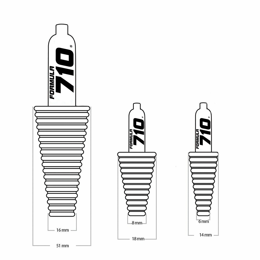 Bong Cleaning Plug Set from Formula 710