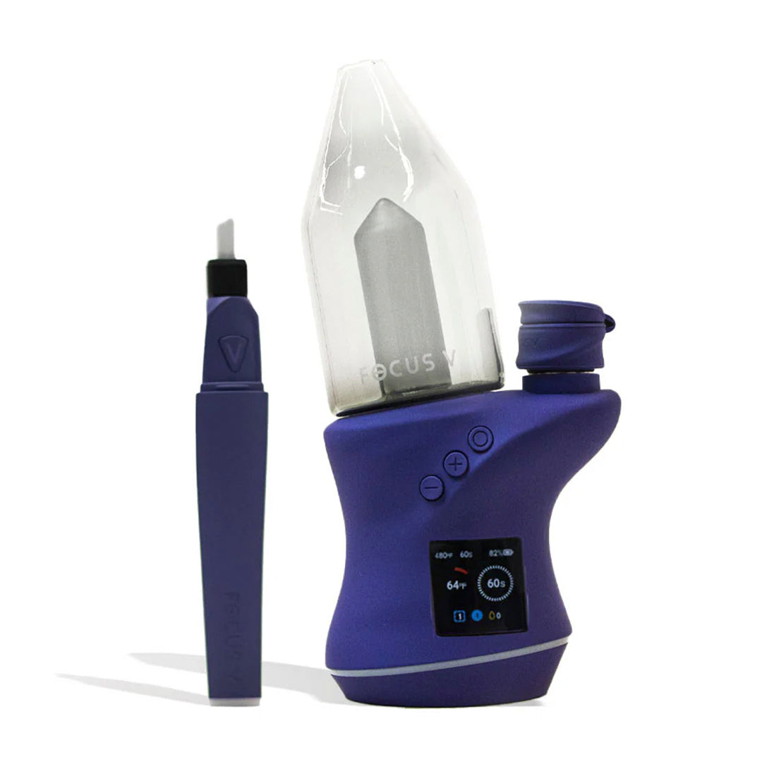 Grape Focus V Carta 2 Deluxe | Smart Electric Dab Rig with Saber Tool