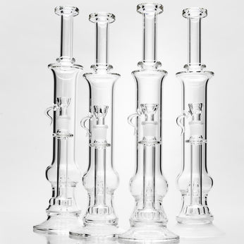 Frito Glass Volcano Dually Drain Bongs