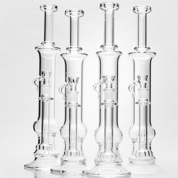 Frito Glass Volcano Dually Drain Bongs