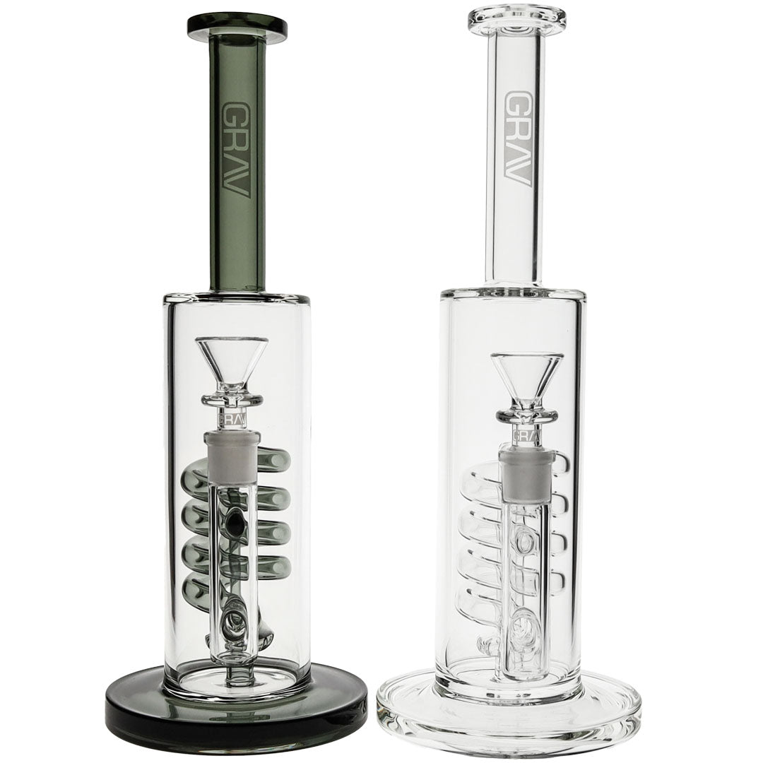GRAV® Coil Shower head Percolator Bongs