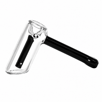GRAV Mini Hammer Bubbler Pipe in Black