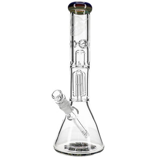HVY Glass 9mm 4-Arm Beaker Bongs
