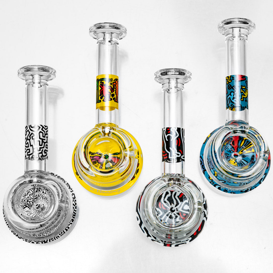 K. Haring Glass - Spoon Pipes