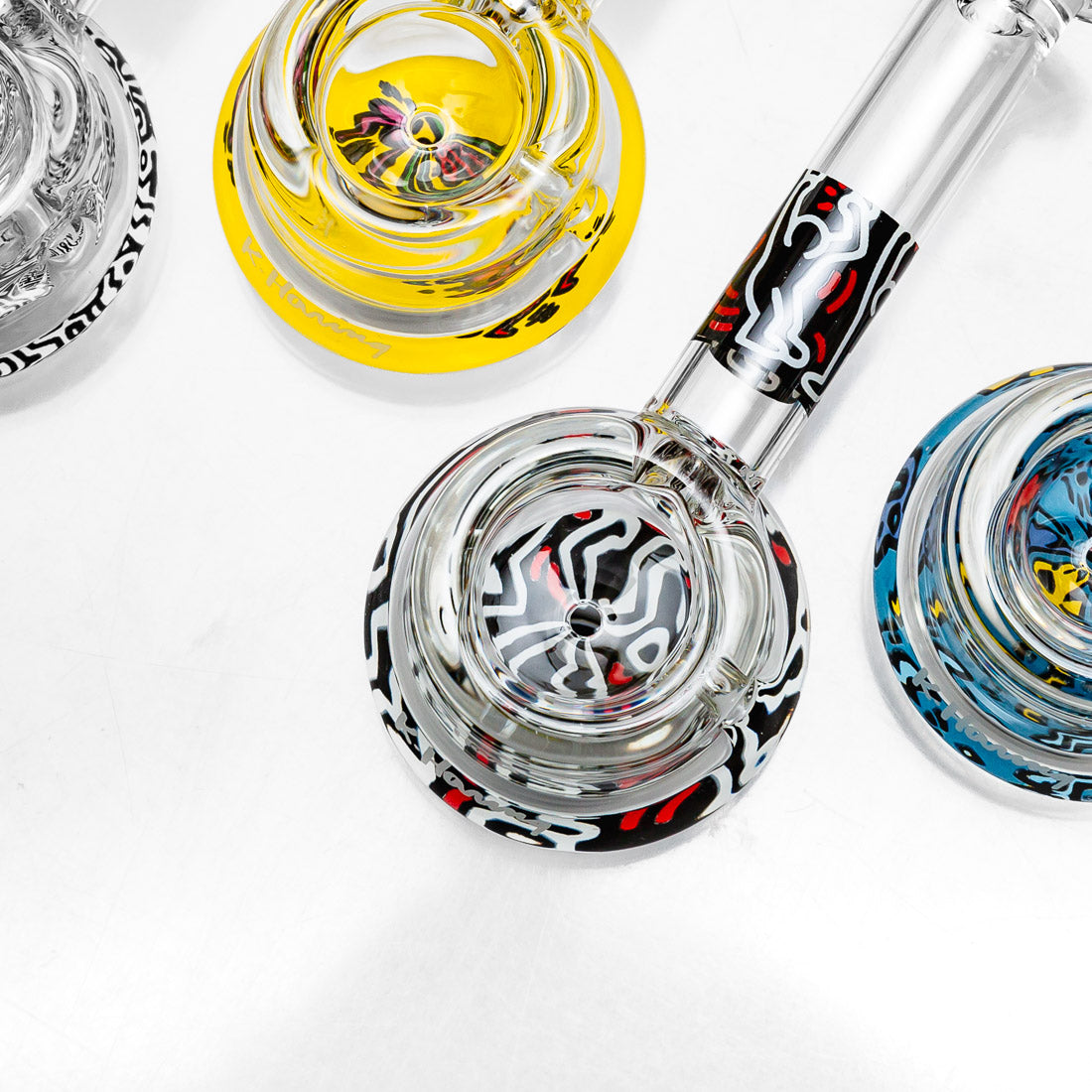 K. Haring Glass - Spoon Pipes