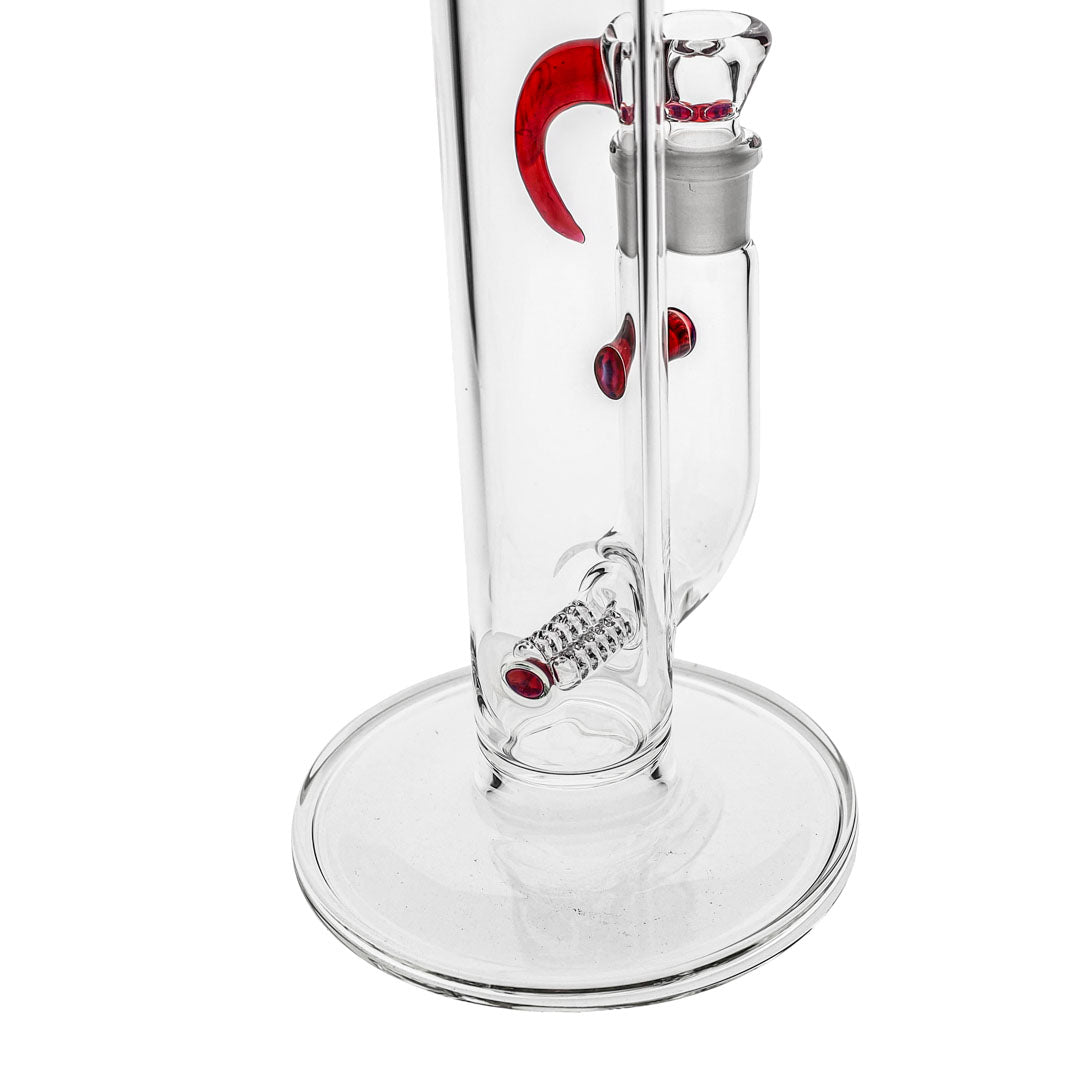 Slim Section Twinline Perc Bongs by Kenta Kito Glass