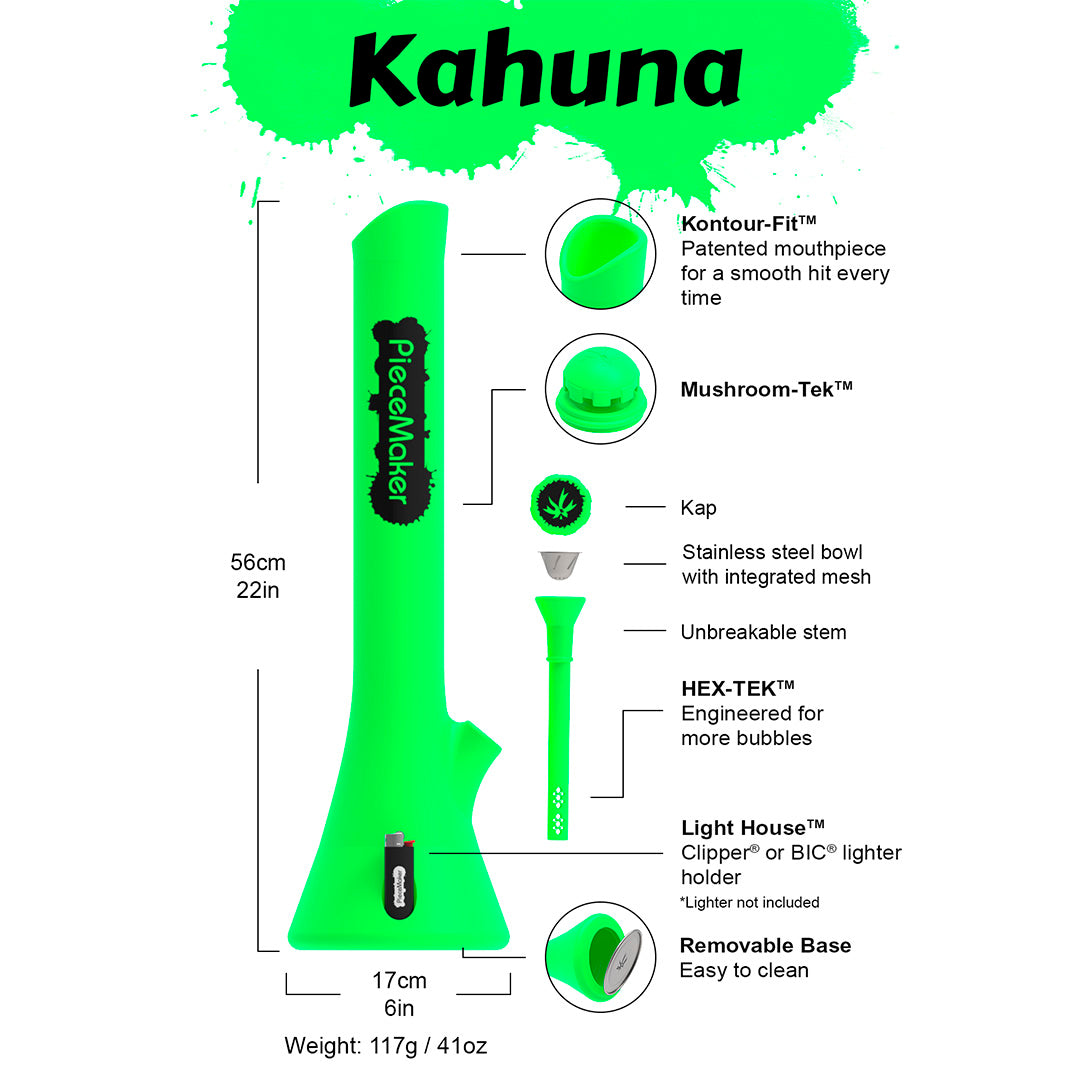 PieceMaker Kahuna Silicone Bongs