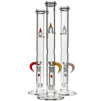 Slim Section Triple Inline Bongs by Kenta Kito Glass