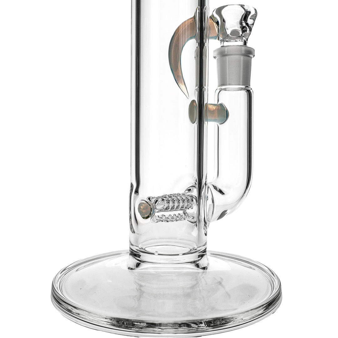 Slim Section Triple Inline Bongs by Kenta Kito Glass