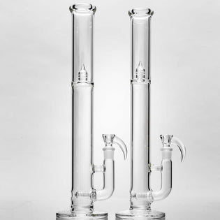 Kenta Kito Clear Gridded Stemline Bongs