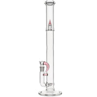 Kenta Kito Slim Section Triple Inline Bongs in Pink Lollipop