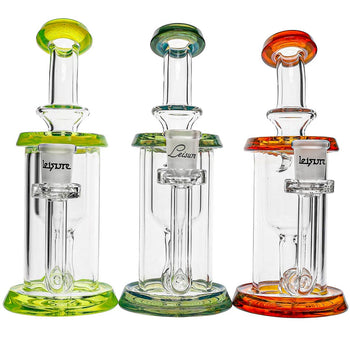 Leisure Glass Accent Color Incycler Dab Rigs image