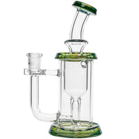 Leisure Glass Accent Color Incycler Dab Rigs