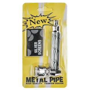Metal Pipe & Screen Set