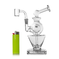 MJ Arsenal Gemini Mini Dab Rig Size Shot