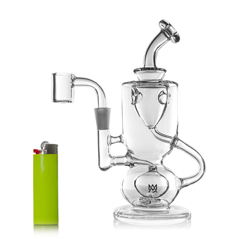 MJ Arsenal Titan Mini Dab Rig Side View image