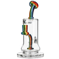 Rainbow Cactus Dab Rig Set by MK100 Glass