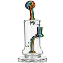 Rainbow Cactus Dab Rig Set by MK100 Glass