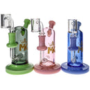 Upright Capsule Dab Rigs from MK100 Glass