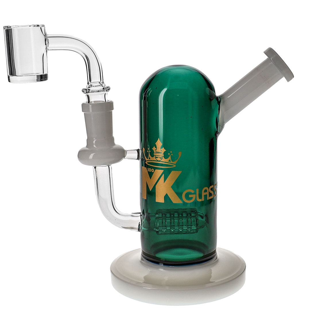 Upright Capsule Dab Rigs from MK100 Glass