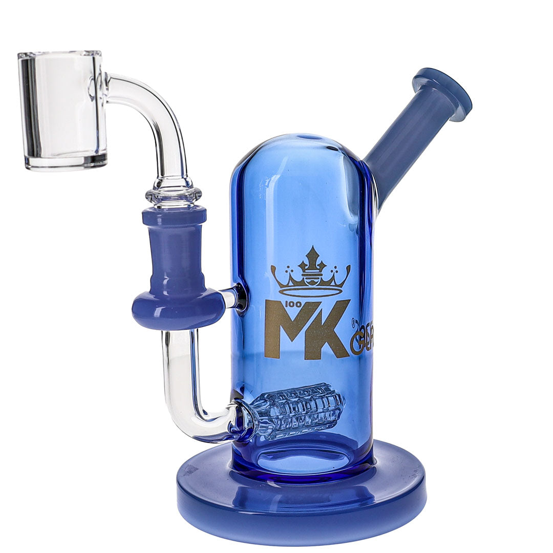 MK100 Glass Upright Capsule Dab Rig