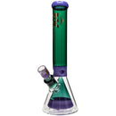 Double Pyramid Beaker Bongs by MK100 Glass