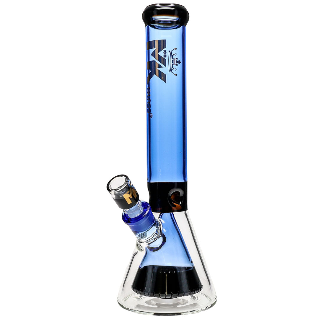 Double Pyramid Beaker Bongs by MK100 Glass