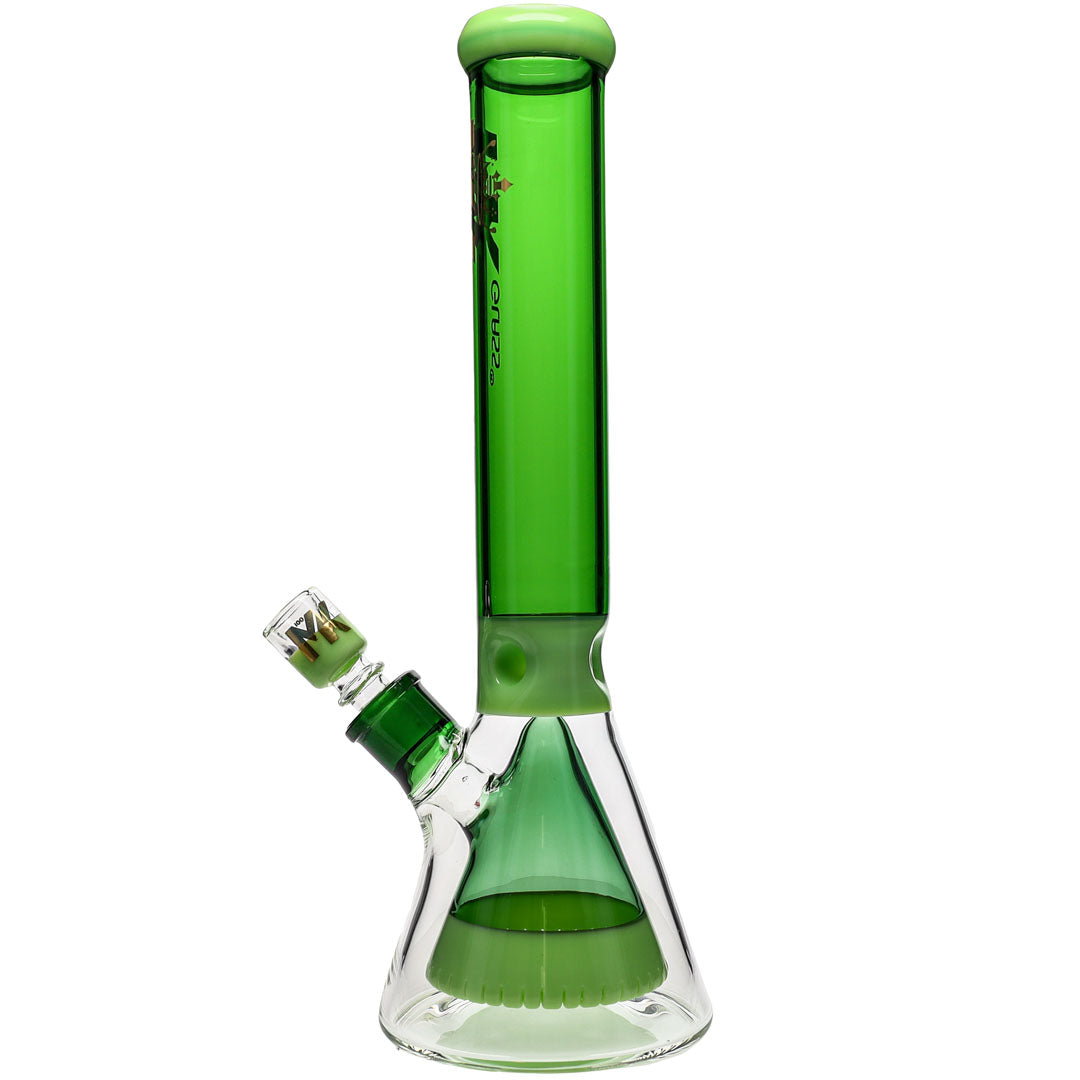 Double Pyramid Beaker Bongs by MK100 Glass