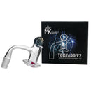 Tornado V2 Quartz Banger Nail Set by MK100 Glass