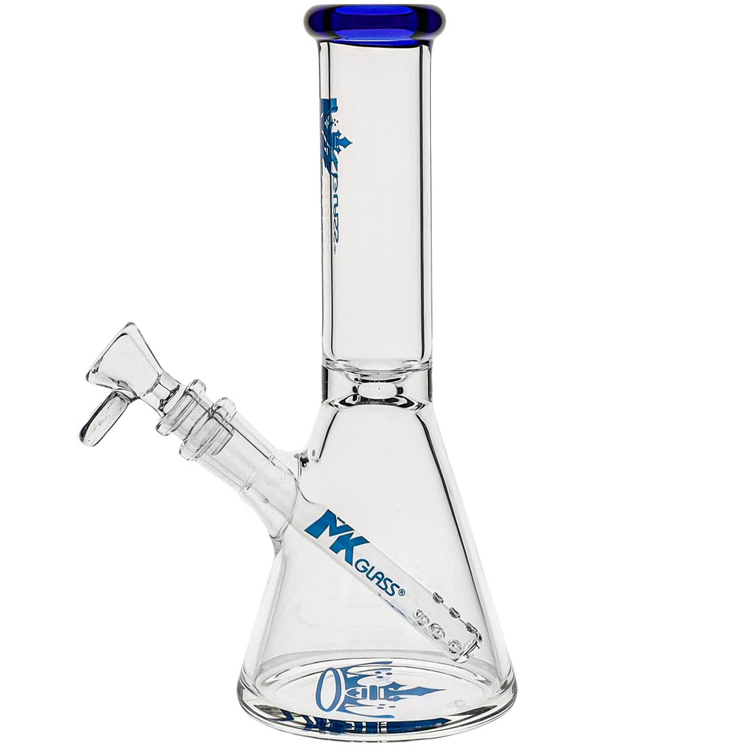 MK100 Glass 10-inch 7mm Mini Beaker Bong
