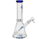 MK100 Glass 10-inch 7mm Mini Beaker Bong