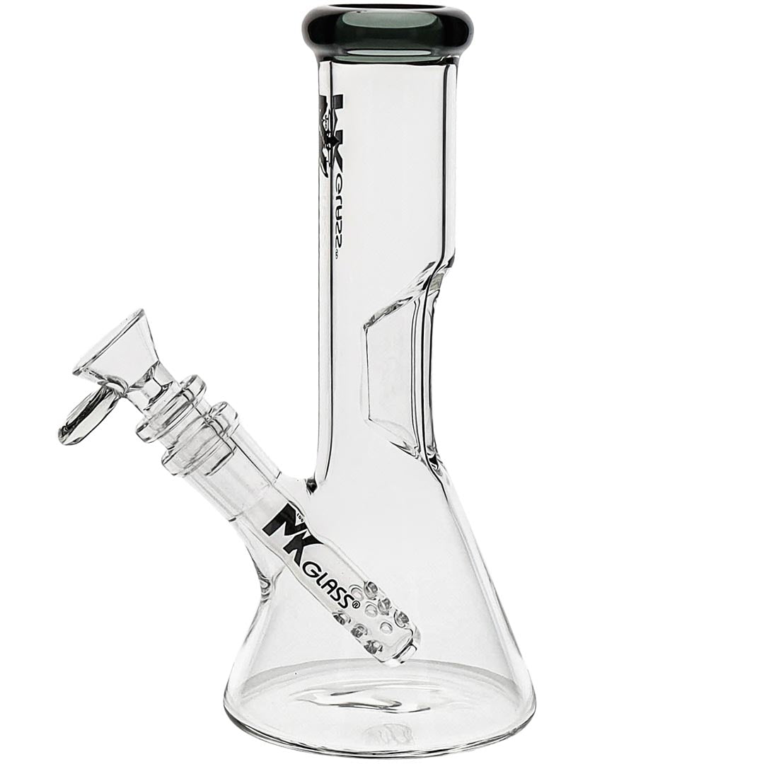 MK100 Glass 8-inch Mini Beaker Bong