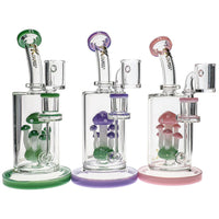 Mushroom Perc Dab Rigs from MK100 Glass