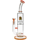 Dual Perc Wigwag Wave Bongs from MK100 Glass