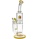 Dual Perc Wigwag Wave Bongs from MK100 Glass