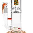 Dual Perc Wigwag Wave Bongs from MK100 Glass