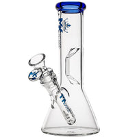 MK100 Glass 8-inch Mini Beaker Bong