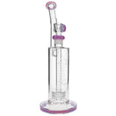 Large Matrix Perc Bubbler Bongs from Monark Glass 