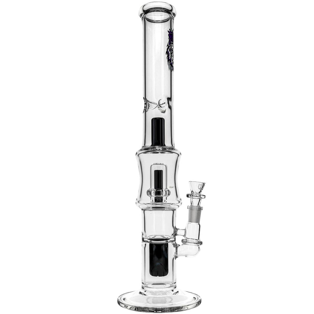 MGW Straight Double CIRQ Percolator Bong