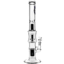 MGW Straight Double CIRQ Percolator Bong