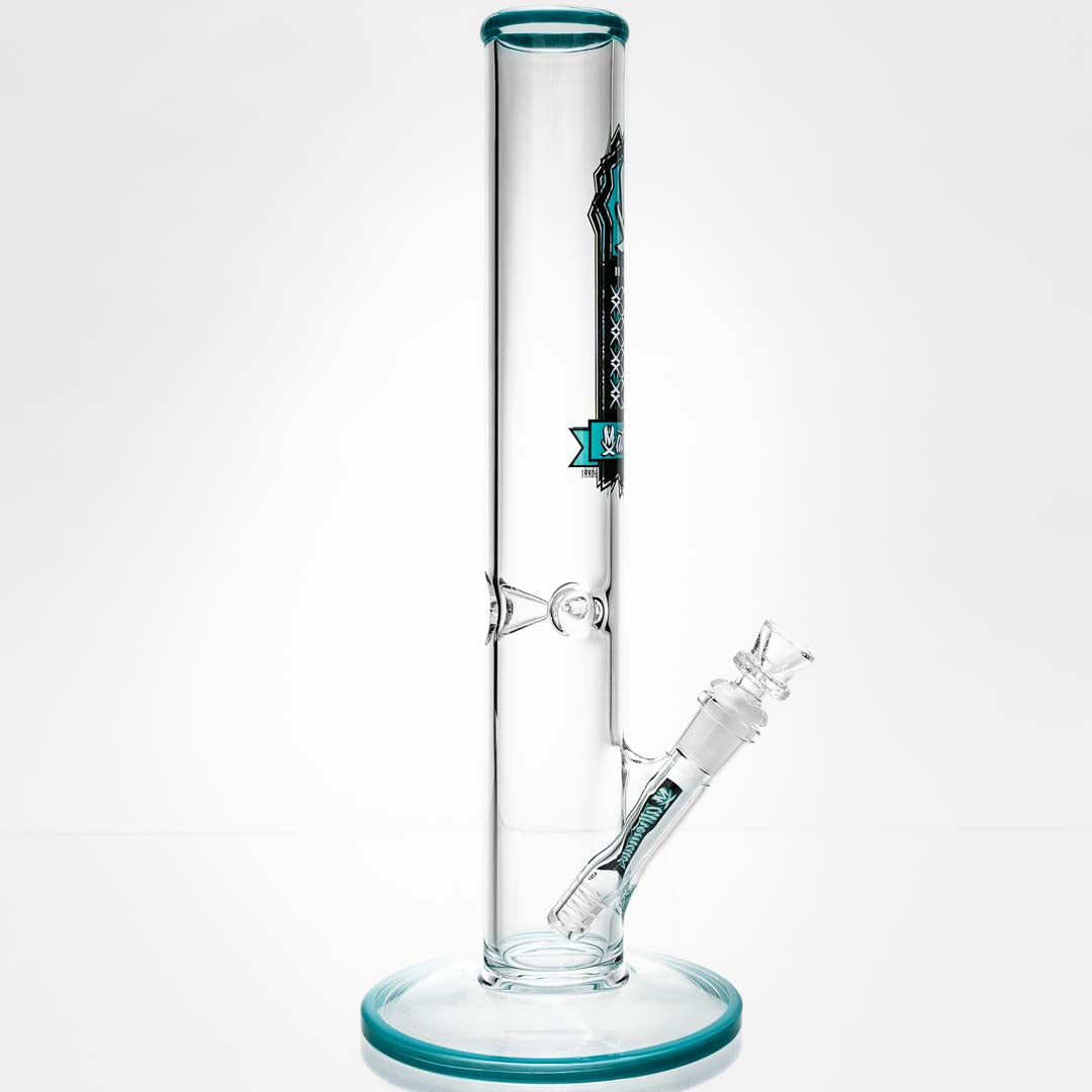 Mathematix Glass | 14-inch Straight Tube Bongs - Aqua Lab Technologies