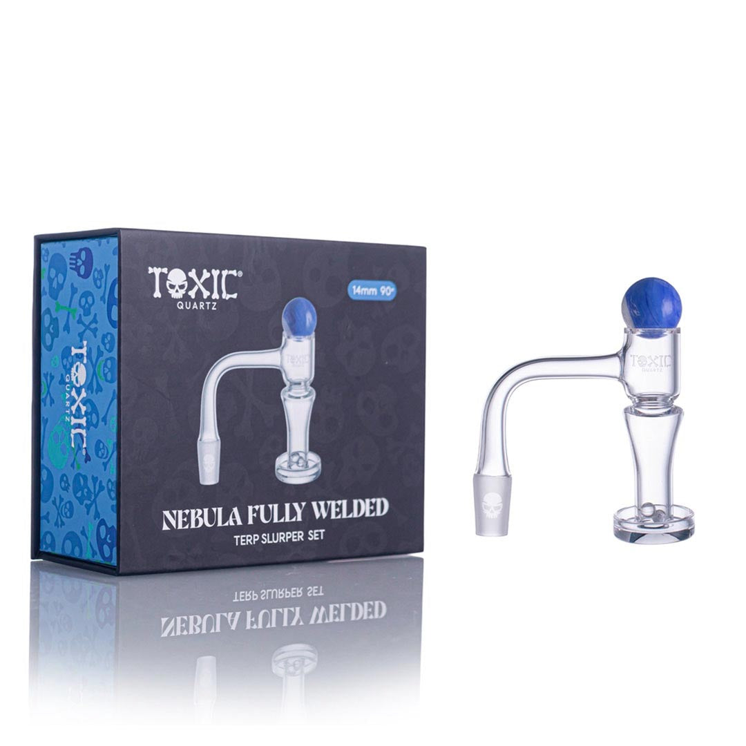 Toxic Glass Quartz Nebula Terp Slurper Set