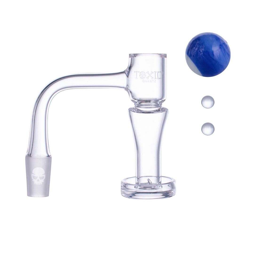Toxic Glass Quartz Nebula Terp Slurper Set