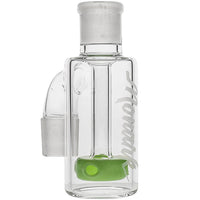 Monark 90º 18mm Cheese Wheel Ash Catcher in Milky Green