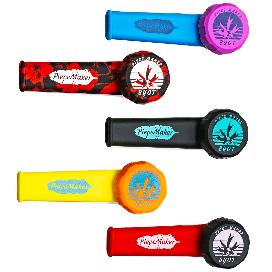 Mini Bong Silicone Pipe Grinder Portable Kit For Sale