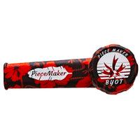PieceMaker Gear Karma Hibiscus Red Camo Silicone Pipe